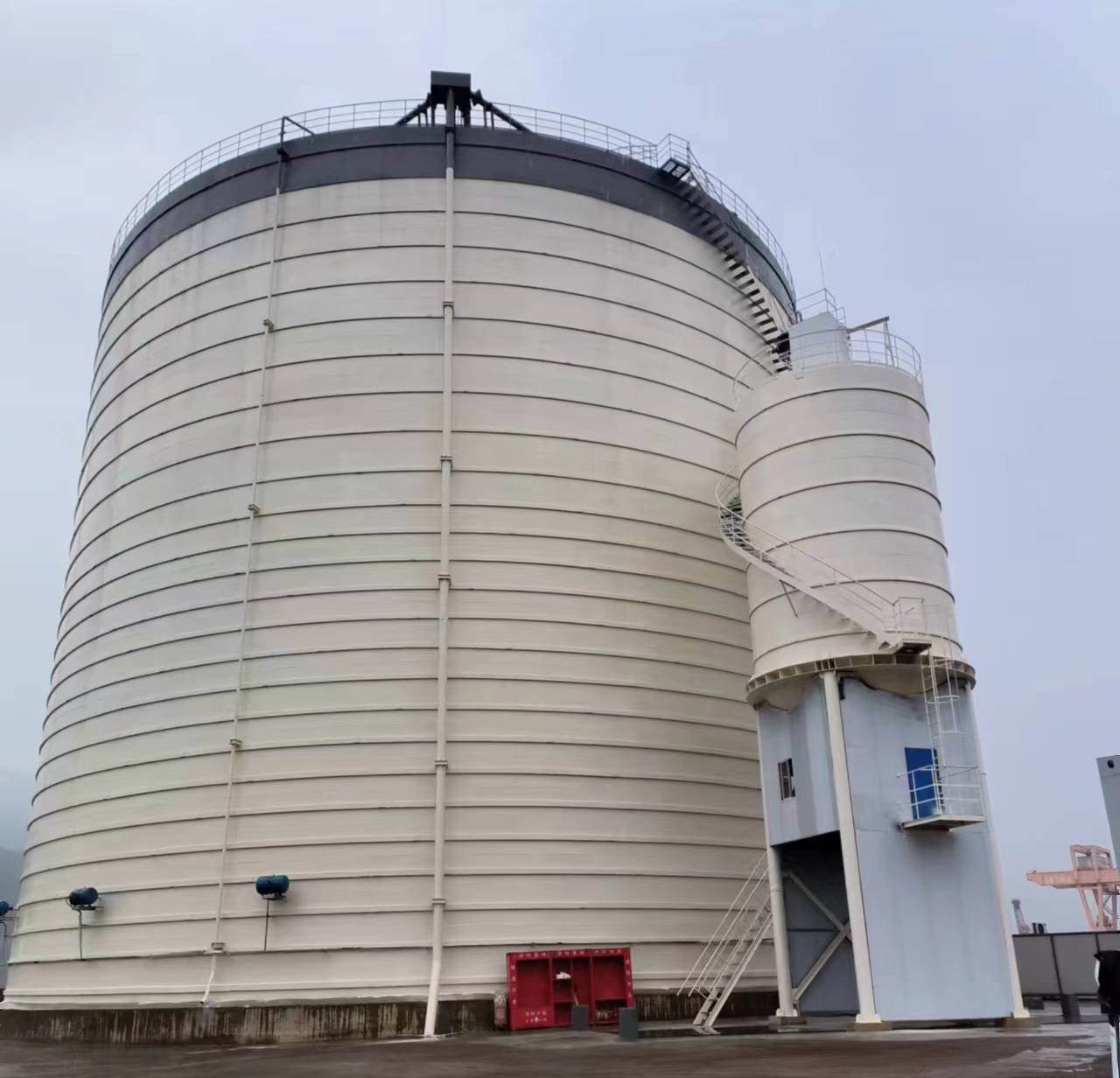 梅列10万吨水泥钢板库